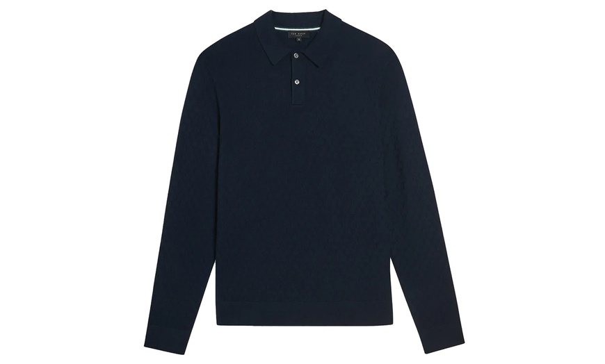 Image 4: Ted Baker Men's Knitted Polo Shirt 
