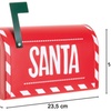 Image 7: Cassetta postale ornamentale in stile natalizio