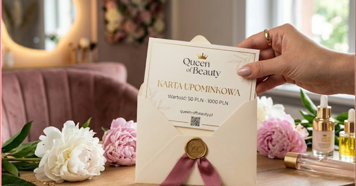 Karta podarunkowa o wartości 50-1000 zł na dowolny zabieg