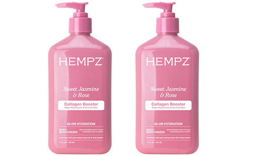 Image 26: Hempz Herbal Body Moisturizer Lotion 17oz each (2 or 3 Pack) 