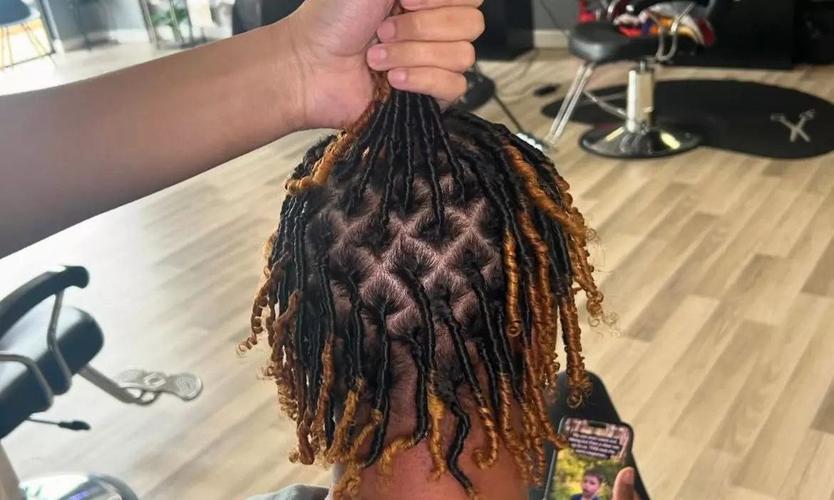 Loc Retwist & Style or Starter Locs (S, M, & L) + Shampoo & Condition