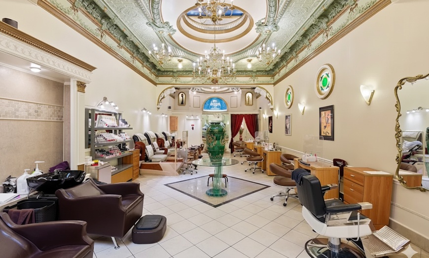 Image 4: Ready to Shine with a Manicure/Pedicure and Beverage Combo