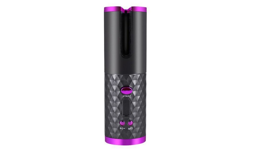 Image 6: Cordless Rechargeable Hair Curler 