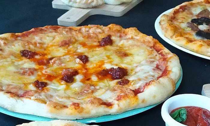 Menú italiano con pizzas o pastas artesanales para 2 personas