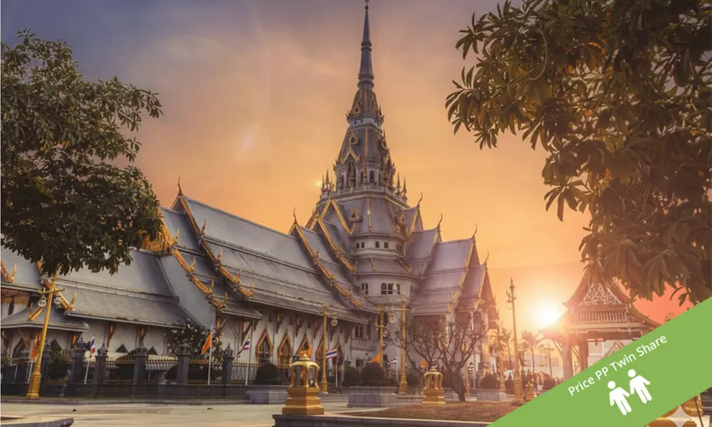 Discover the magic of Laos in 5 days with private tours, scenic trains, and a boat ride to the iconic Pak Ou Caves - Primary Image