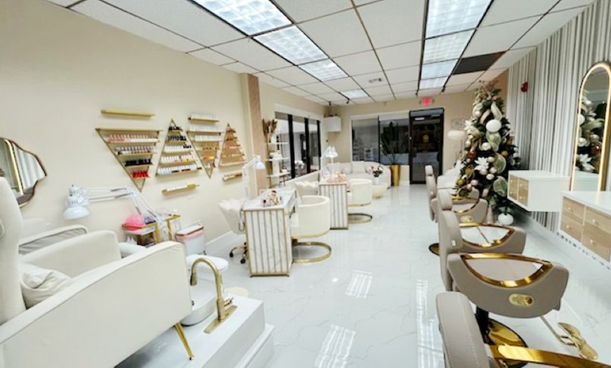 Image 4: One or Two 50 or 90-Min Gel Manicure & Pedicure Sessions for One