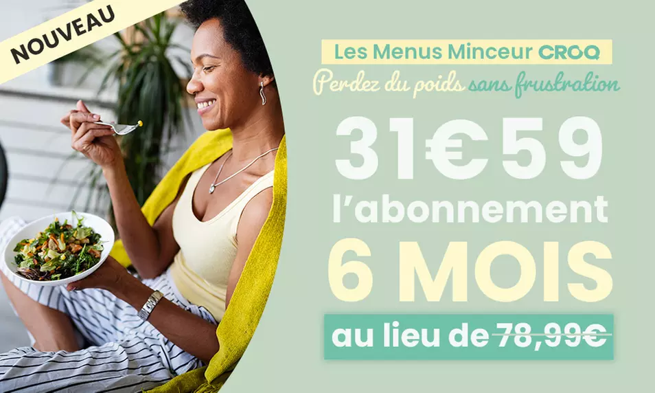 Programme de rééquilibrage alimentaire avec CROQ