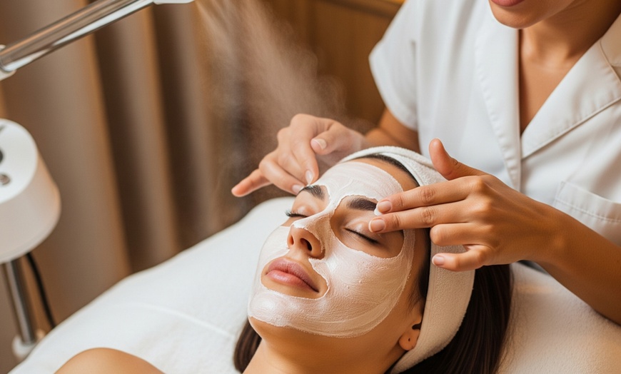 Image 1: Up to 70% Off on Chemical Peel at PURPLE ME Pink Spa Services