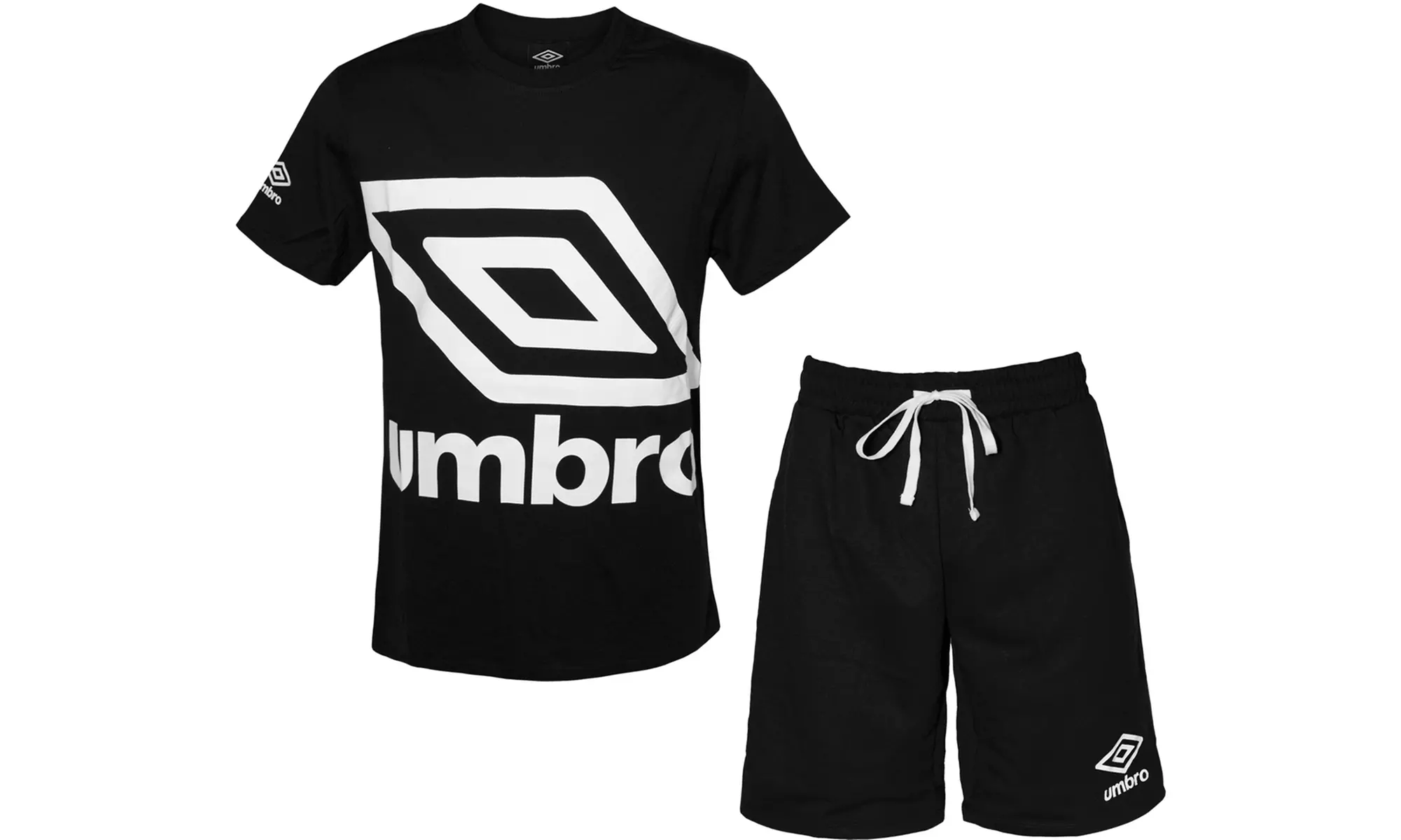 T-shirt e pantaloncini in cotone da uomo Umbro