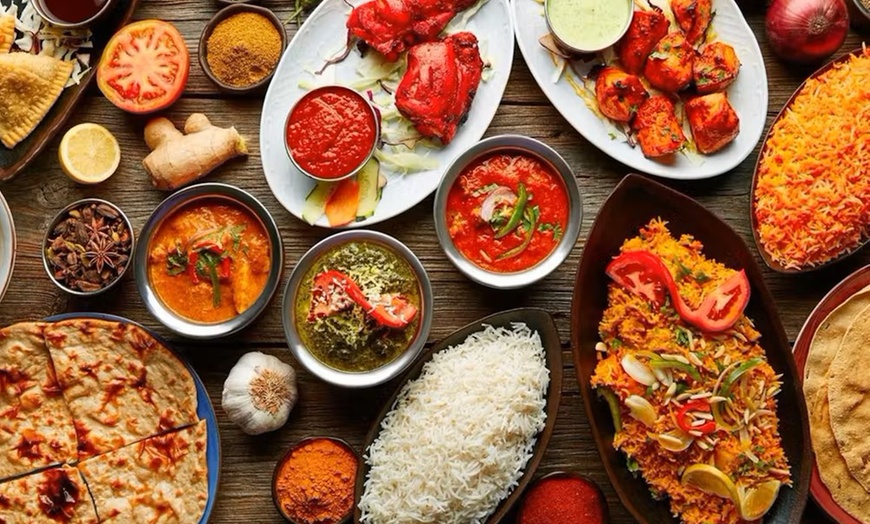 Image 3: Savour Indian Flavours with a 2-Course Meal with Sides for Two