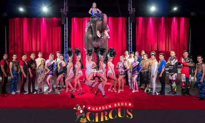 Garden Bros. Circus for Two Adults and Two Children on June 6–June 17 - Primary Image