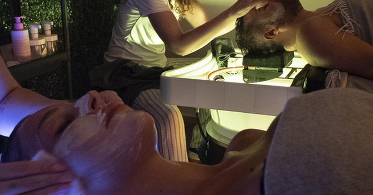 Ritual de head spa japonés en pareja en Palma de Mallorca