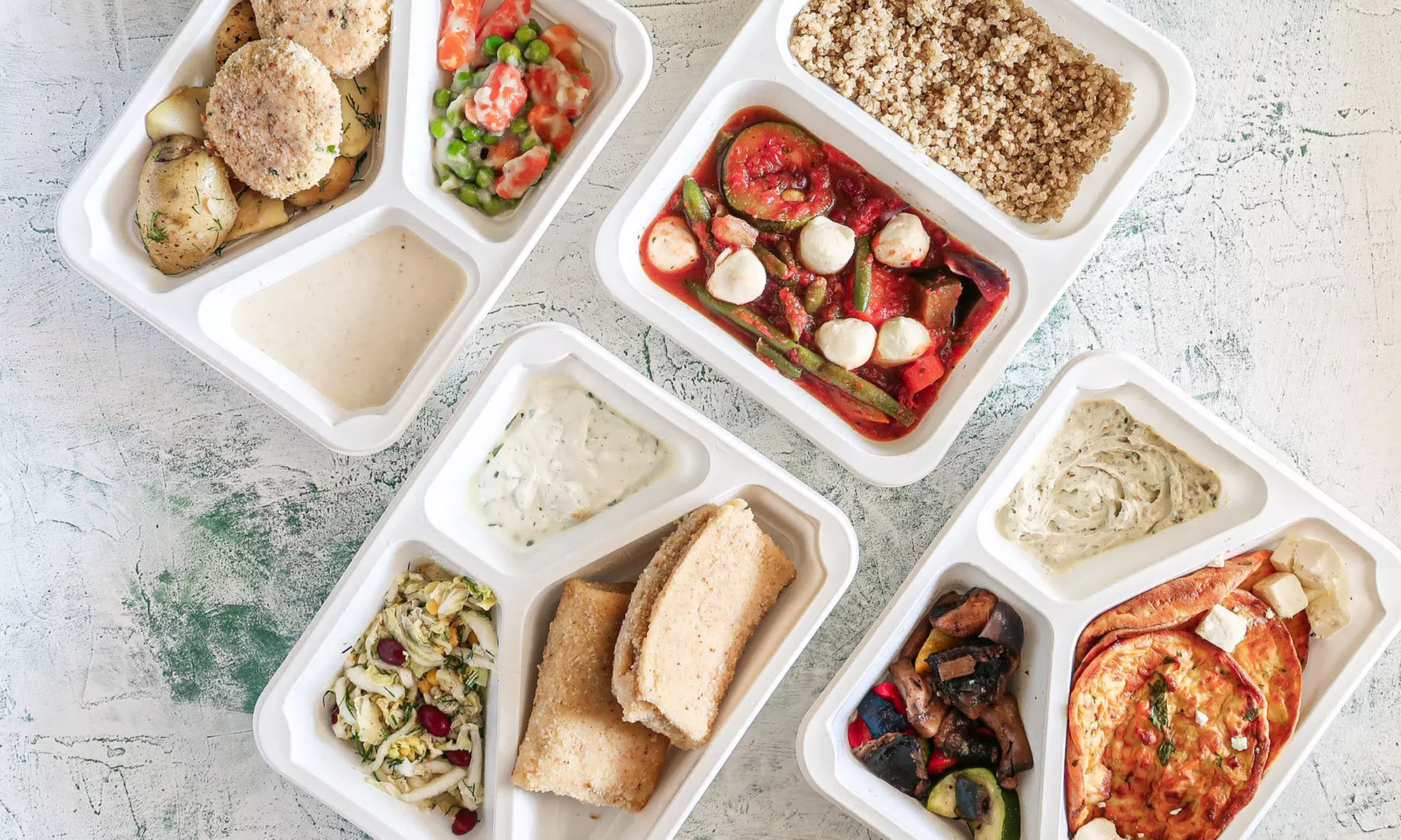 Catering dietetyczny: Lunch z wybraną dietą z dostawą na 5 dni z Minuta Osiem (do -25%) - Primary Image