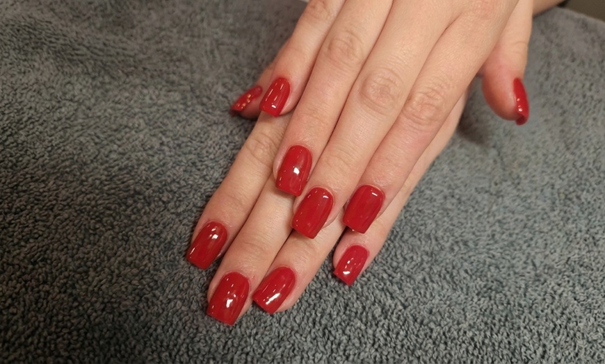 Image 4: Manicure/Pedicure & Mani-Pedi, Wine & Cookies, Optional Foot Massage