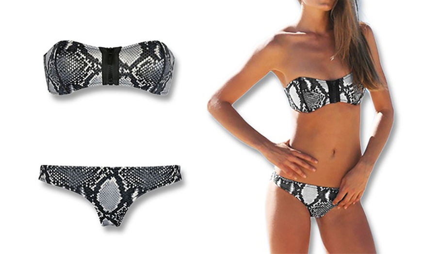 Image 3: Ladies' Bandeau Bikini Set