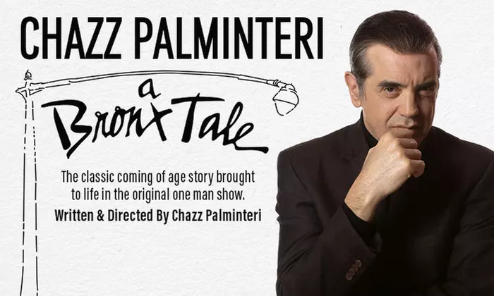 A Bronx Tale: The One Man Show Starring Chazz Palminteri on February 22 at 7:30 p.m. - Primary Image