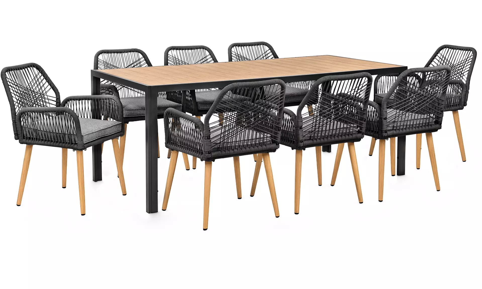 Swing & Harmonie Garten-Sitzgruppe „Mireva“ oder „Calvani“