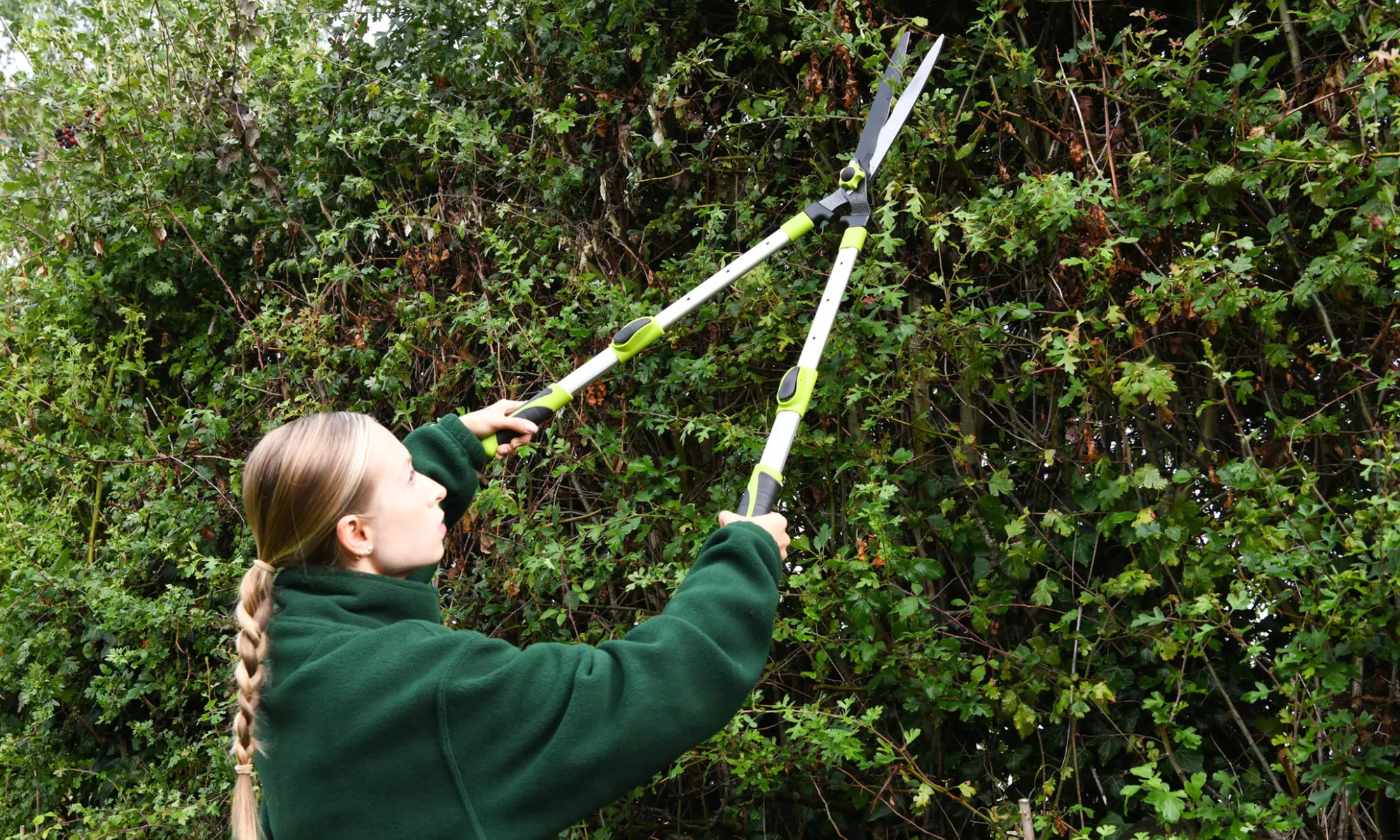 Garden Gear Tools - Telescopic Hedge Hears, Bypass and Anvil Loppers