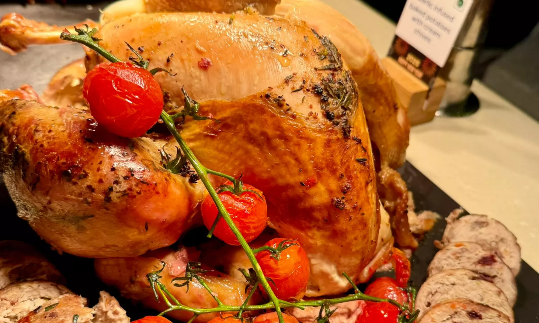 6kg Whole Turkey or 1kg–2kg Roast Beef Takeaway with Festive Sides(Up To 11% Off) - Primary Image