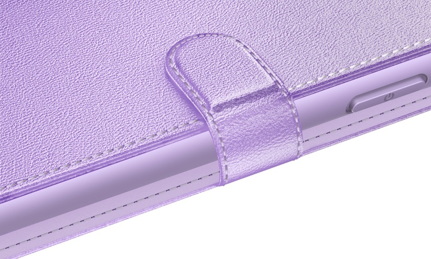 Image 15: Wallet Case for iPhone 11with Card Holder and Stand