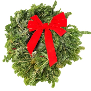 10-Inch Fraser Fir Christmas Wreath