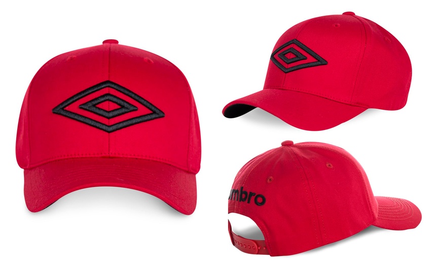 Image 10: Umbro Cotton Baseball Cap