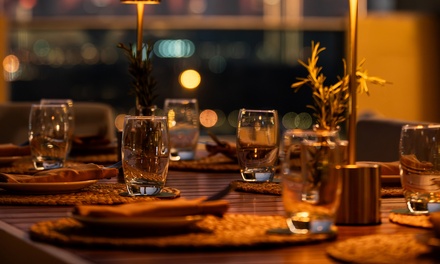 For One Child: Rooftop Sharing Style Night Brunch + Soft Beverages - TerraMar At 5* Marriott Hotel Al Jaddaf