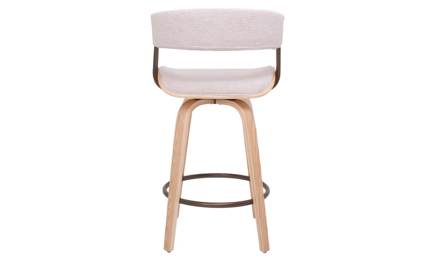 Image 7: Juego de 2 taburetes de bar