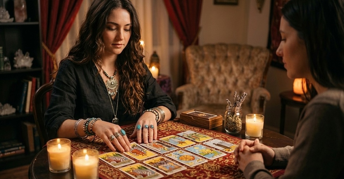 Sesión de tarot y armonización de chakras en Málaga