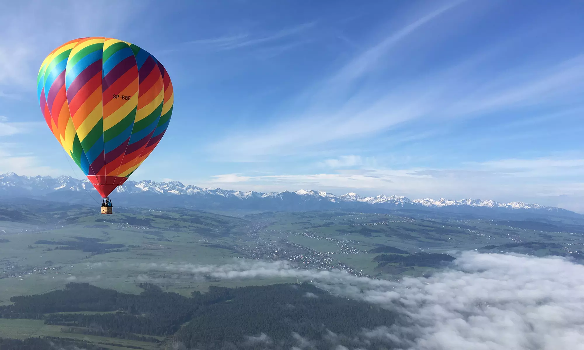 Lot balonem dla 2 osób z certyfikatem, zdjęciem, transportem i więcej