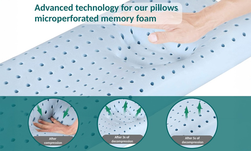 Image 5: Oreiller en mousse à mémoire de forme, Sampur