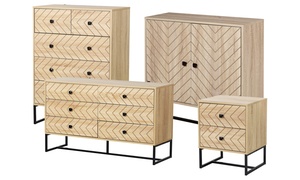 Zig-Zag Drawer Cabinet