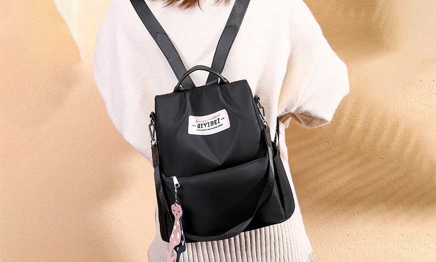 Image 4: 3-in-1 Anti-Theft Multifunctional Backpack