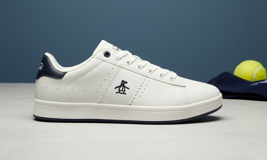 Image 1: Original Penguin Steadman Men's Memory Foam Trainers