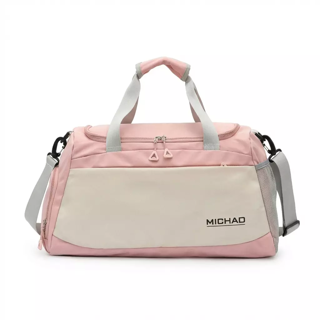 Expandable Travel Duffle Bag with Shoe Compartment