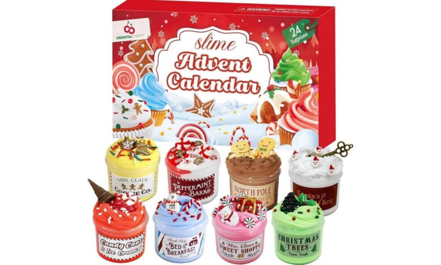 Image 2: Christmas Slime Advent Calendar 