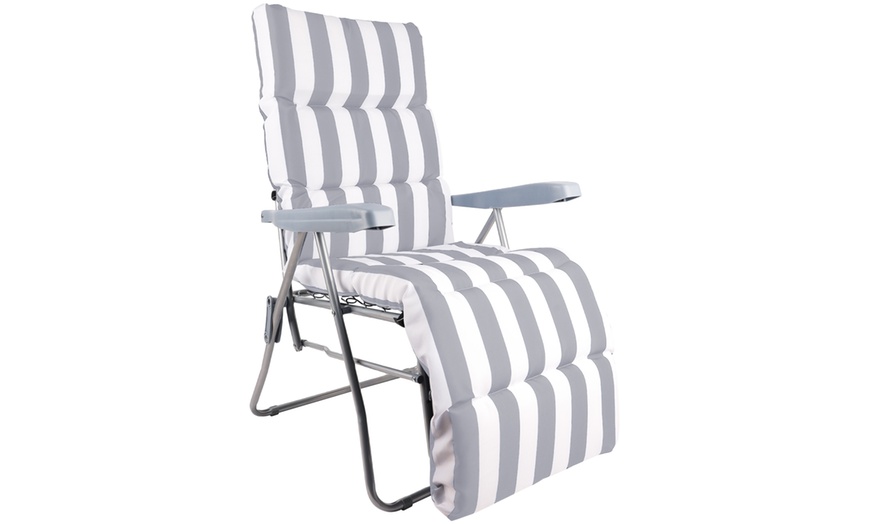 Image 8: Palma Gravity Recliner Chair with Cushion
