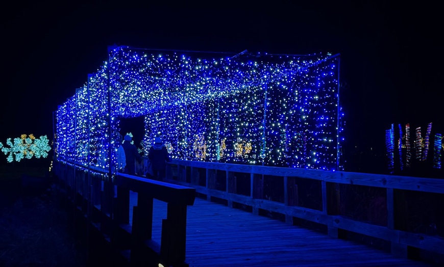 Image 10: Sparkling Holiday Lights at Labelle Winery in Derry, NH