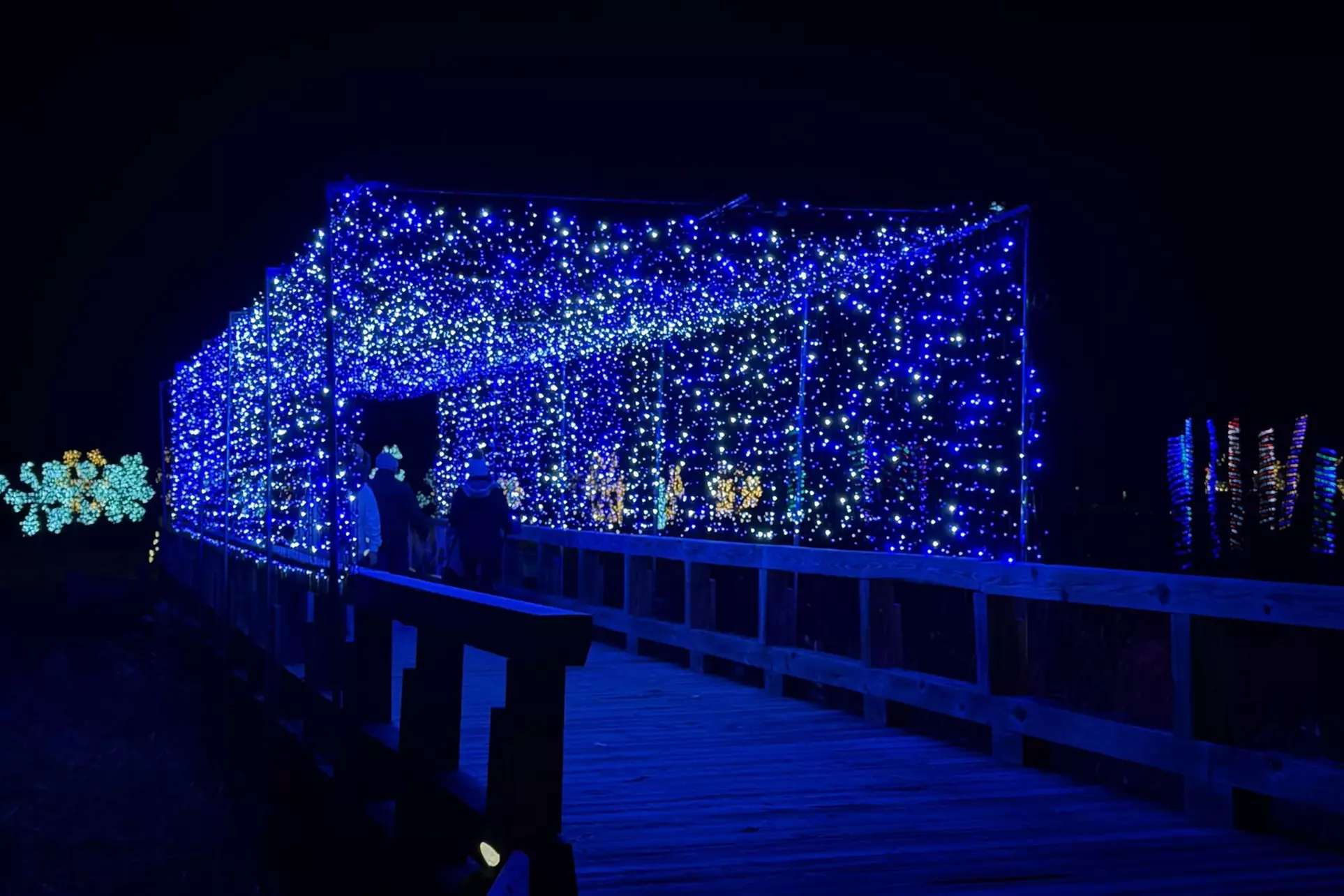 Sparkling Holiday Lights at Labelle Winery in Derry, NH