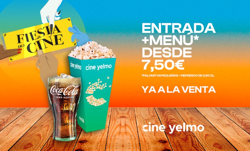 Image 2: ¡Vive la Fiesta del cine! 1 entrada para Cine Yelmo para 1 persona 