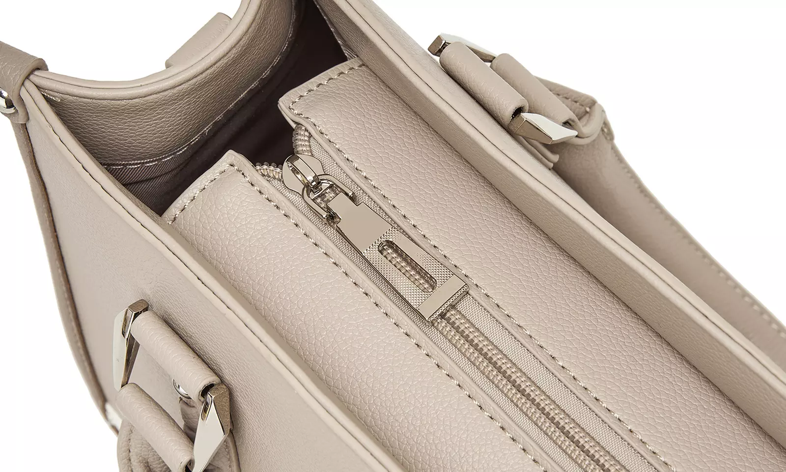 Miss Lulu PU Leather Graceful Spacious Tote Bag with Woven Trim Strap