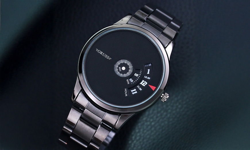 Image 1: Men's Quartz Watch