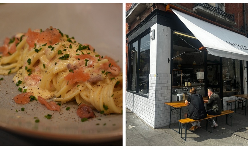 Image 3: 2,3, or 4 Mains/Sharing Plates + Beers/Wine/Cocktails: For 2, 3, or 4