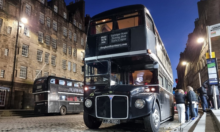 Image 1: Two, Three or Four Ticket for The Edinburgh Ghost Bus Tours 