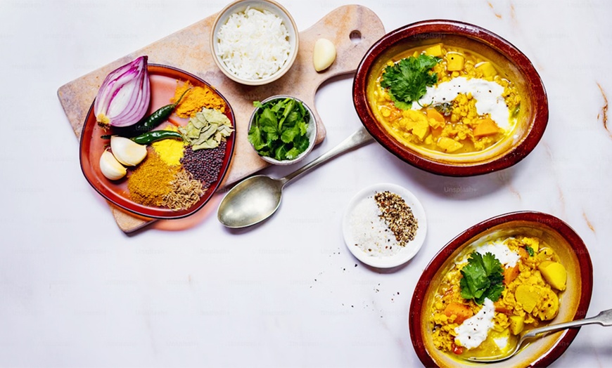 Image 5: Any Starter & Main with Rice or Naan and a Soft Drink or a Tiger Beer