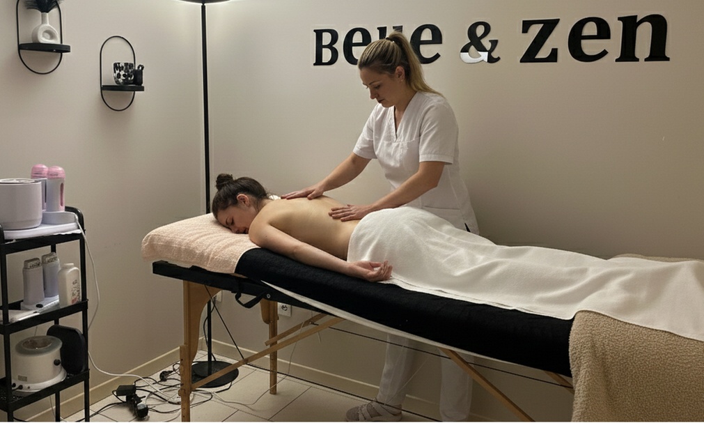 Massage au choix d'1h, soin du visage relax de 30 min en option