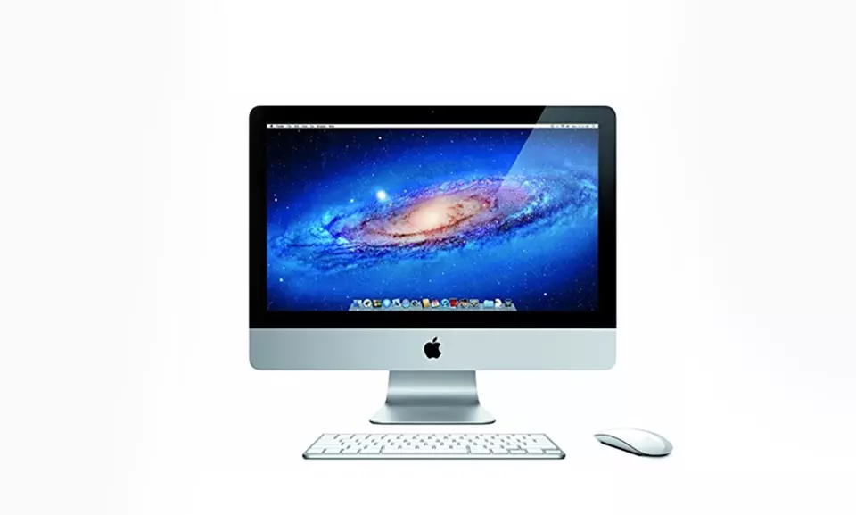 Apple iMac 21.5" All-in-One PC with Intel Quad-Core Processor, 4GB RAM, and 500GB HDD (Open Box Refurbished) - Primary Image