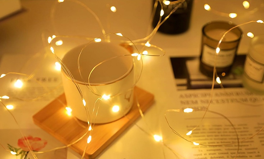 Image 2: Box mit 15 oder 30 Stück batteriebetriebene LED Mini- Lichterketten