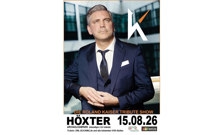 Image 3: Ticket für „Kaiser - Die Roland Kaiser Tribute Show“ am 15.08.26