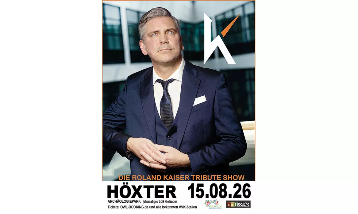 Ticket für „Kaiser - Die Roland Kaiser Tribute Show“ am 15.08.26